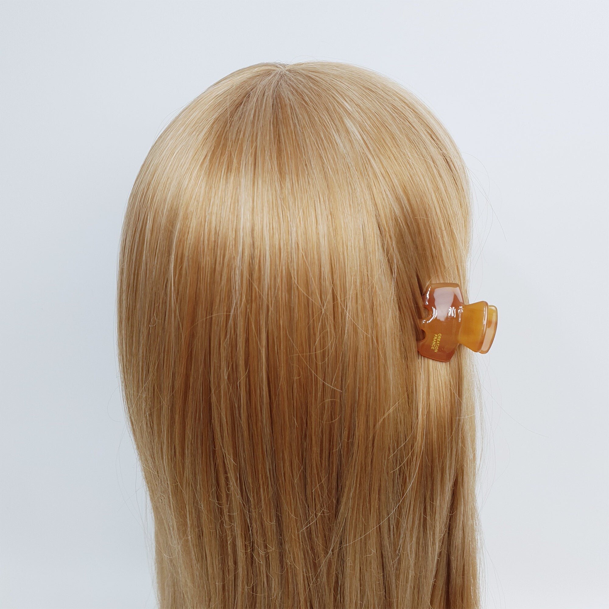 Cellulose Charming Mini Hair Clips (1.4 Inch) / Tortoise Shell Small Hair Pin / Hair Accessory for Woman