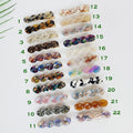 Marble Twist Mini Hair Clip (2.6 Inch) / Cute Cellulose French Hair Pin / Hair Accessory for Woman