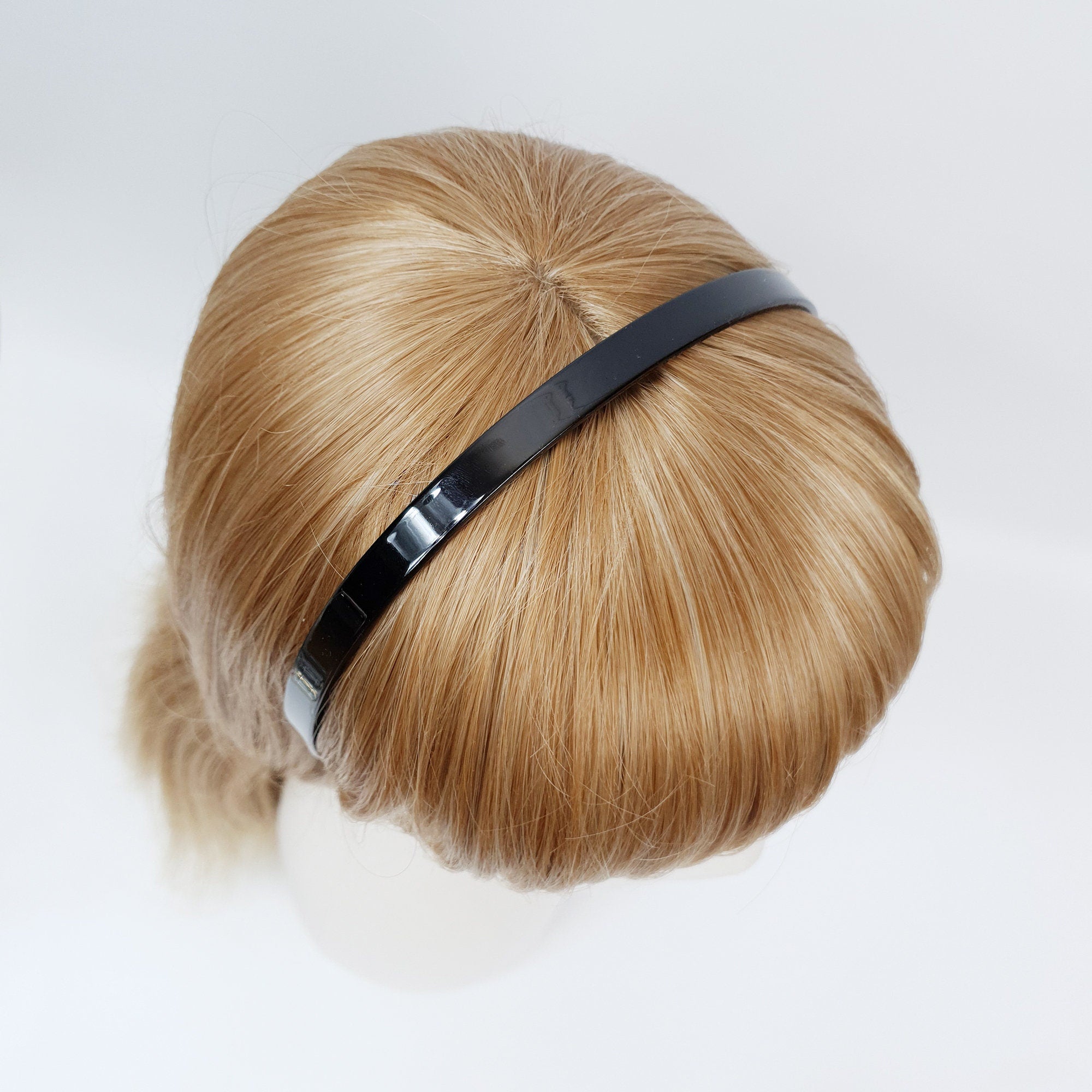Tortoise Shell Simple Thin Headband / Simple Acrylic Alice Headband / Hair Accessory for Woman