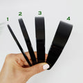 All Black Simple Basic Headband / Elegant Turban Bandanna / Hair Accessory for Woman / Black Wide Headband
