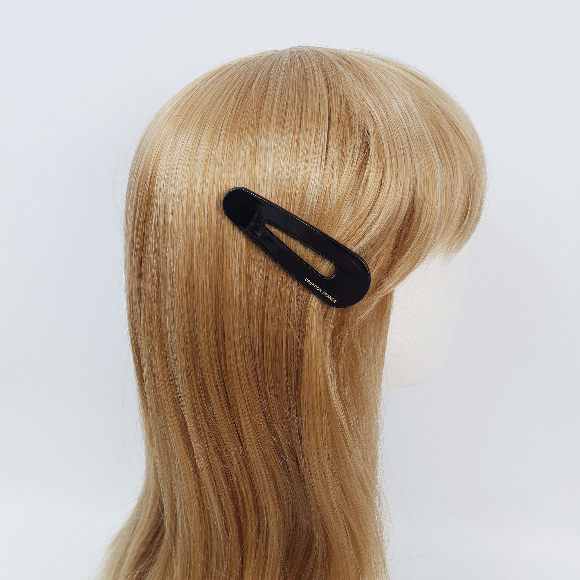 Leopard Bold Triangle Hair Claw Clip (3.1 Inch) / Tortoise Shell French Hair Pin / Alligator Hair Clip for Woman