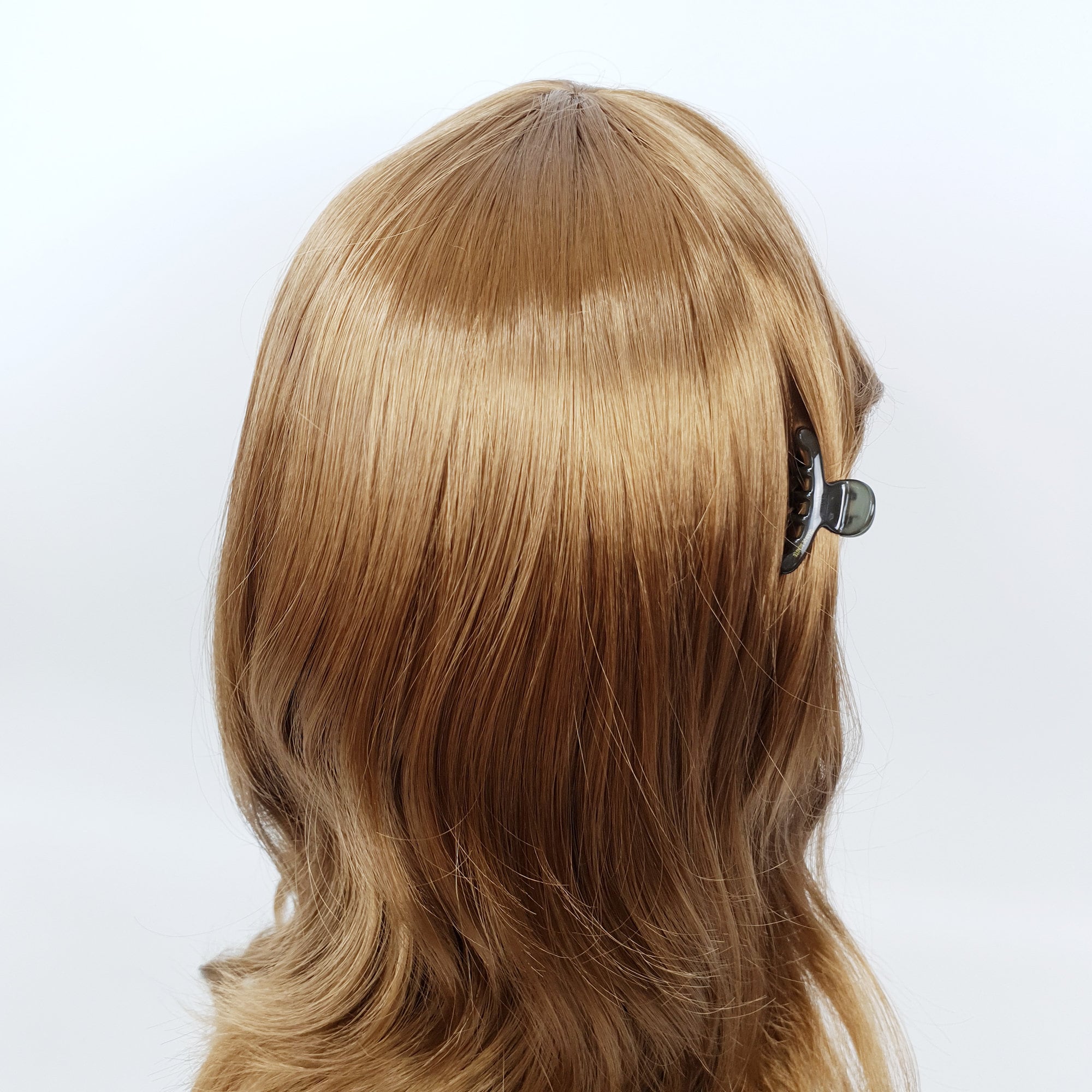 Pure Color Extra Mini Hair Clips (1.6 Inch) / Cute Small Hair Claw Clip / Hair Barrette for Woman / Octopus Hair Clip