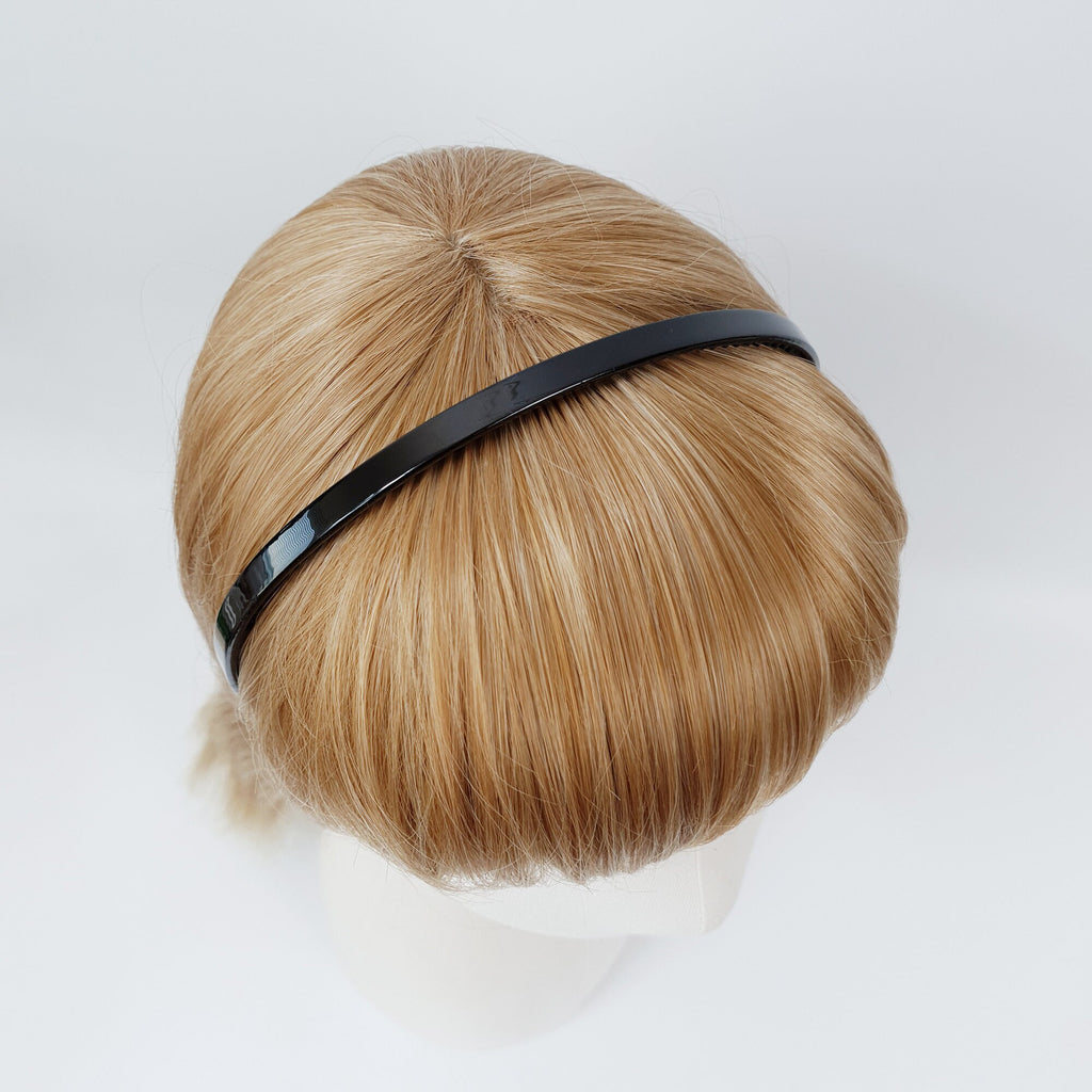 Pure Color Inner Wire Thin Headband / Simple Line Headband / Elegant Hair Accessories for Woman / Alice Headband