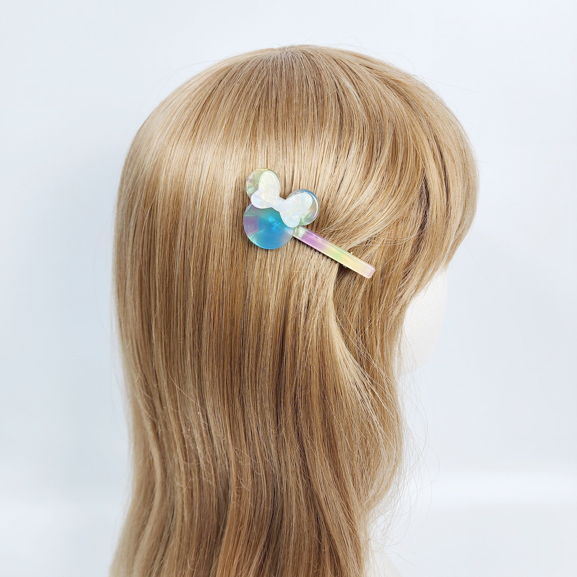 Minnie Mouse Mini Hair Clip Claw (2.8 Inch) / Cute French Hair Pin / Alligator Hair Clip for Woman / French Hair Barrette