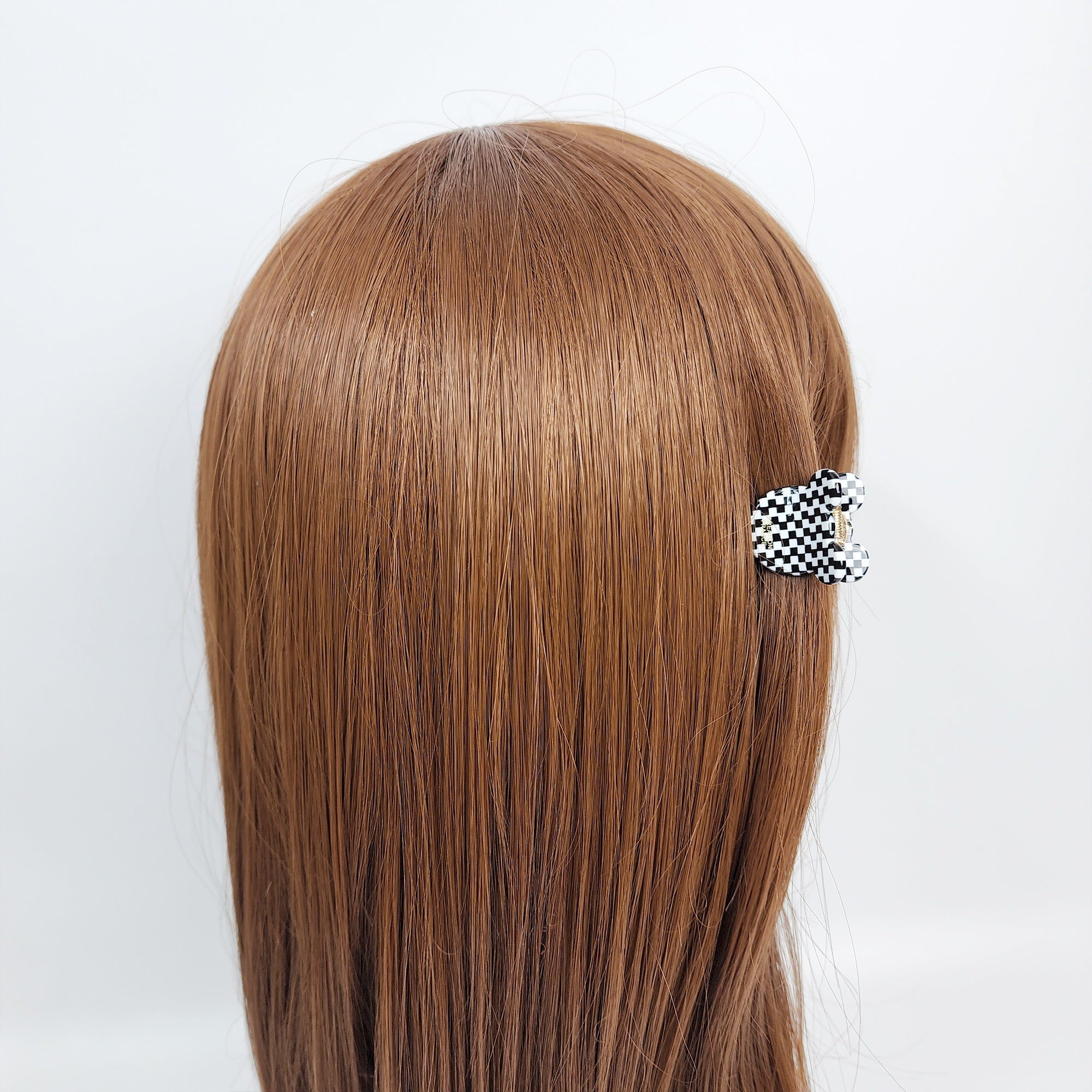 Cute Puppy Mini Claw Clip (0.8 Inch) / Tortoise Shell Small French Hair Pin / Hair Accessory for Woman