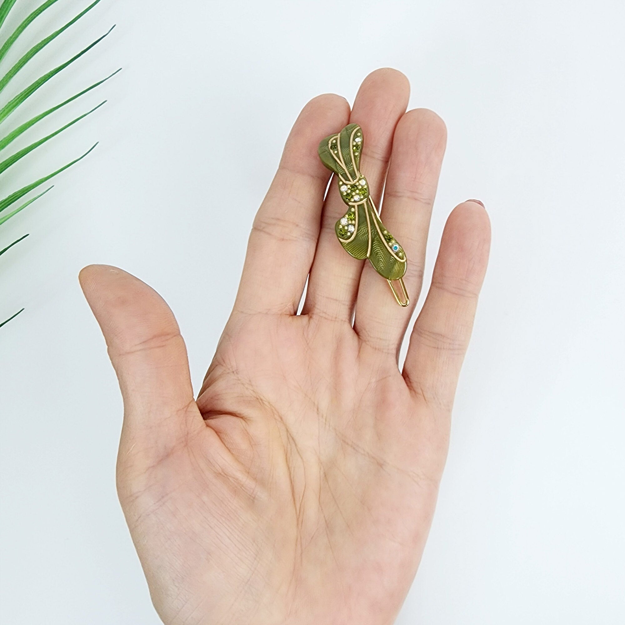 Raurence Cubic Flow Bobby Pin (1.8 Inch) / Luxurious French Hair Pin / Hair Accessory for Woman