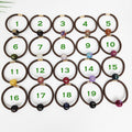 Pure Mini Bead Hair Tie / Simple Cute Ponytail Holder / Hair Accessory for Woman / French Hair Tie