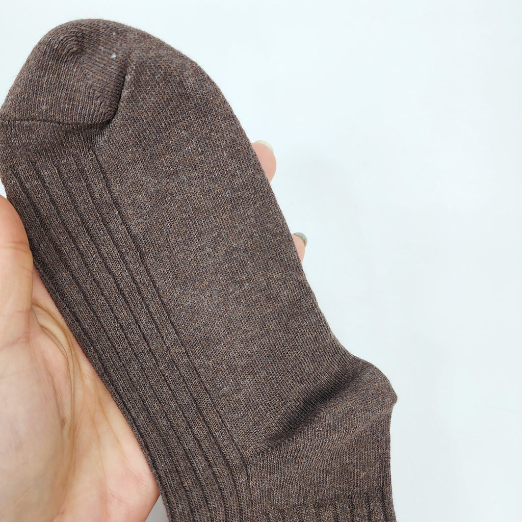 Knee High Socks | Ribbed Cotton Boot Cuffs | Korean Socks | School Uniform Cozy Gift