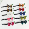 Tortoise Shell Cubic Big Ribbon Hair Barrette (5.1 Inch) / Leopard French Hair Pin / Hair Accessory for Woman / Automatic Hair Clip