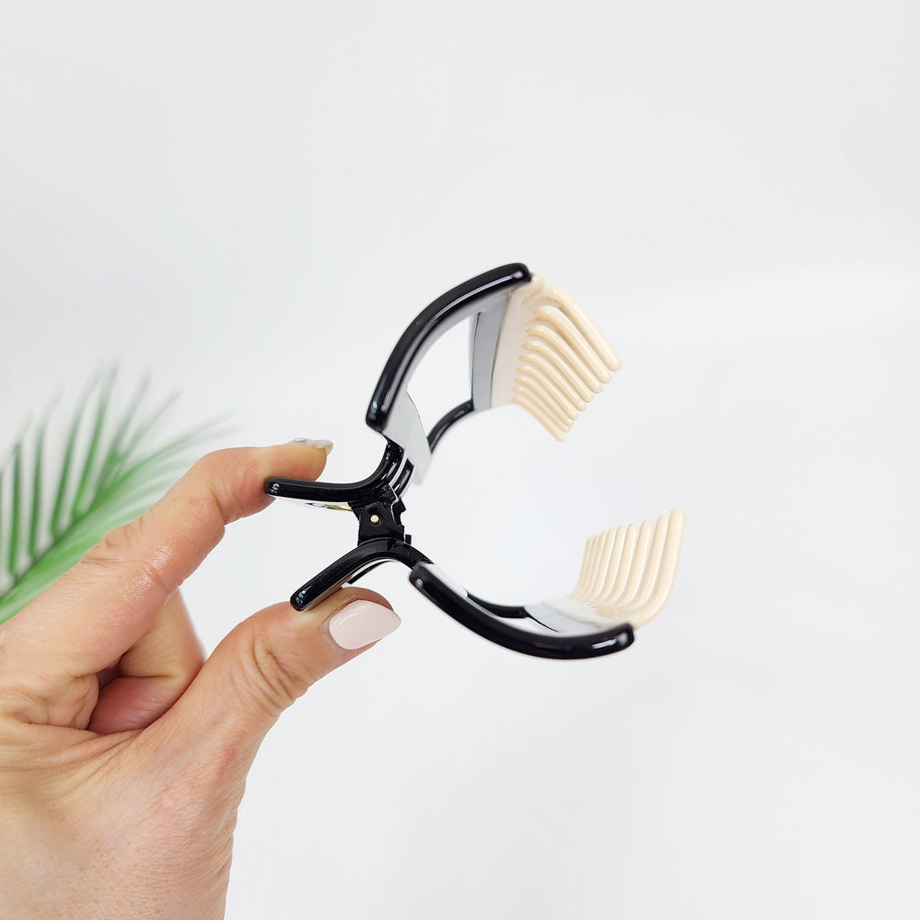 Leopard Metal Wire Long Square Big Size Hair Claw Clip (4.7 Inch) / Luxurious French Hair Pin / Hair Accessory for Woman / Jumbo Hair Clip