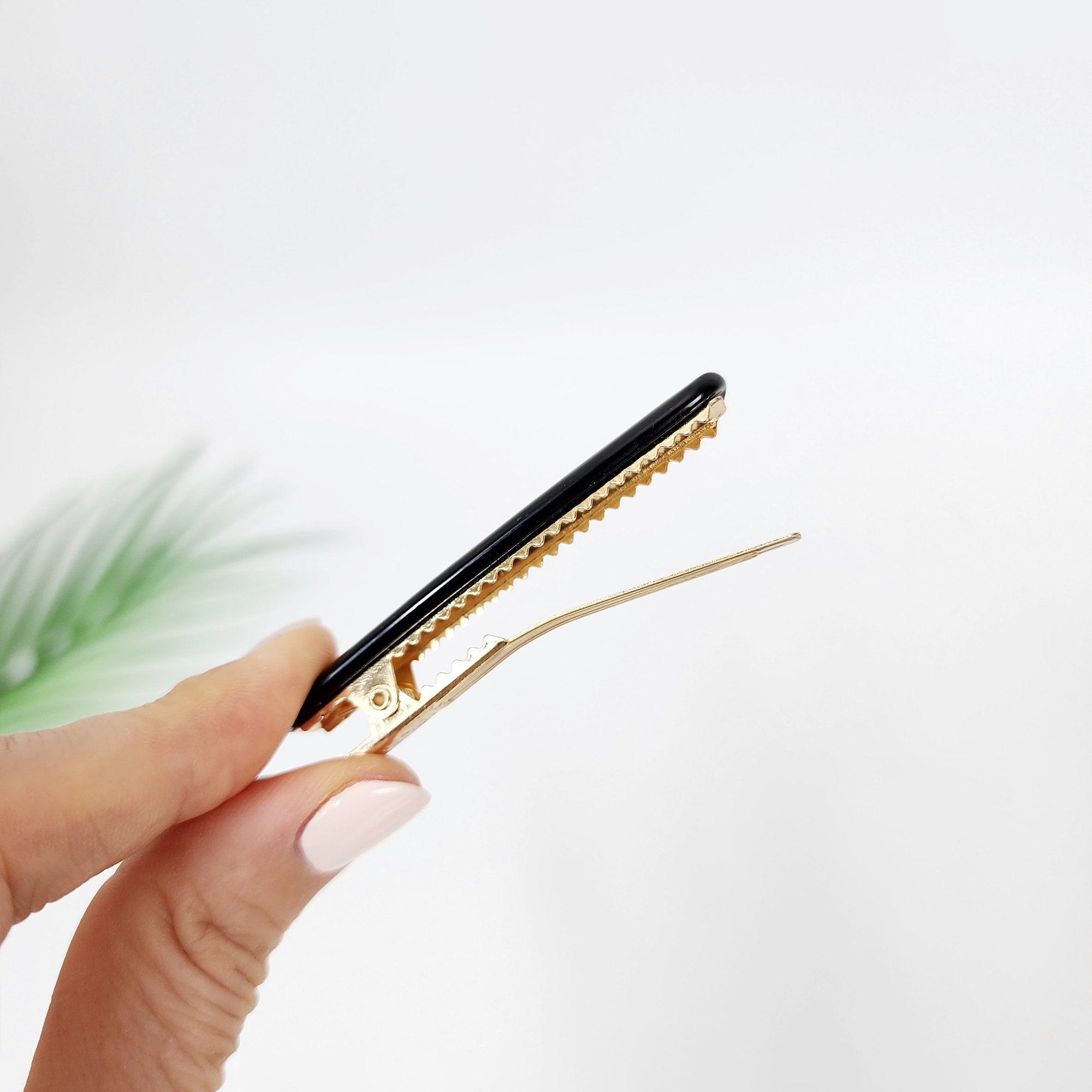 Pure Color Cute Stick Small Hair Claw Clip (2.4 Inch) / Simple French Hair Pin / Alligator Hair Clip for Woman / French Barrette for Girls