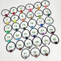 Cany Mini Cube Hair Tie / Simple Cute Ponytail Holder / Hair Accessory for Woman / French Hair Tie