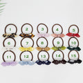 Lip Shape Mini Ribbon Hair Tie / Simple Cute Ponytail Holder / Hair Accessory for Woman / French Hair Tie