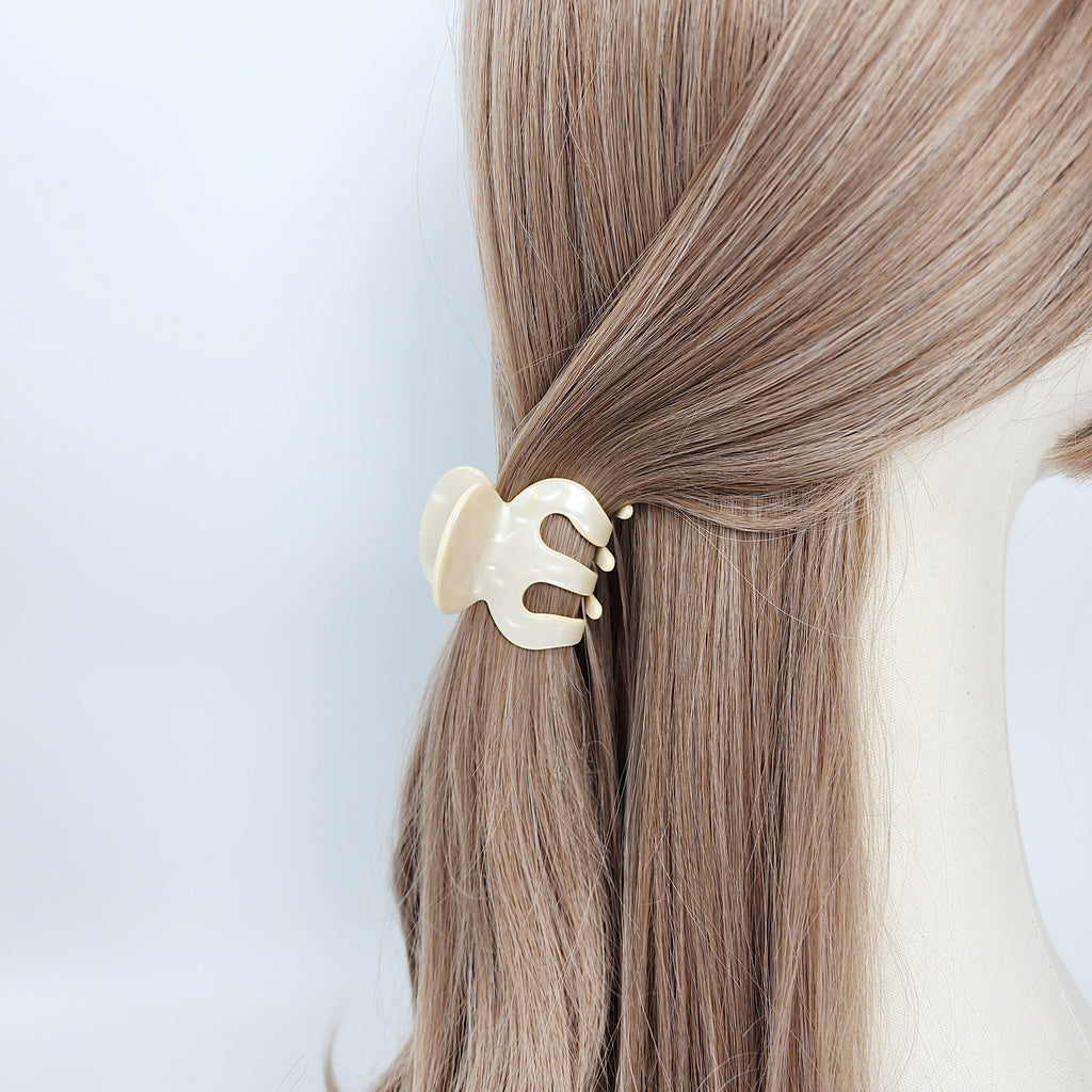 Leopard Tortoise Shell Hair Claw Clip (1.8 Inch) / Elegance French Hair Pin / Hair Barrette for Woman