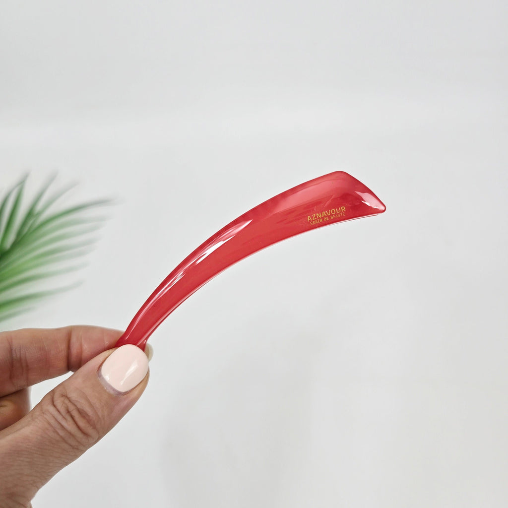 Luxurious Full Bundle Skinny Banana Hair Clip (4.3 Inch) / Colorful Hair Comb Barrette / Clincher Comb Hair Accessory / French Hair Pin