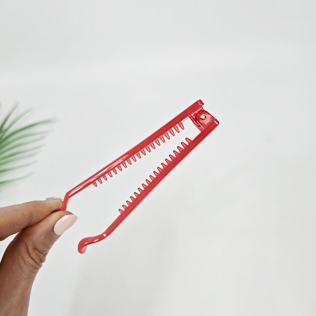 Luxurious Full Bundle Skinny Banana Hair Clip (4.3 Inch) / Colorful Hair Comb Barrette / Clincher Comb Hair Accessory / French Hair Pin