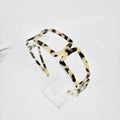 Leopard Romantic Wide Headband (1.6 Inch) / Hair Accessories for Woman / Alice Headband