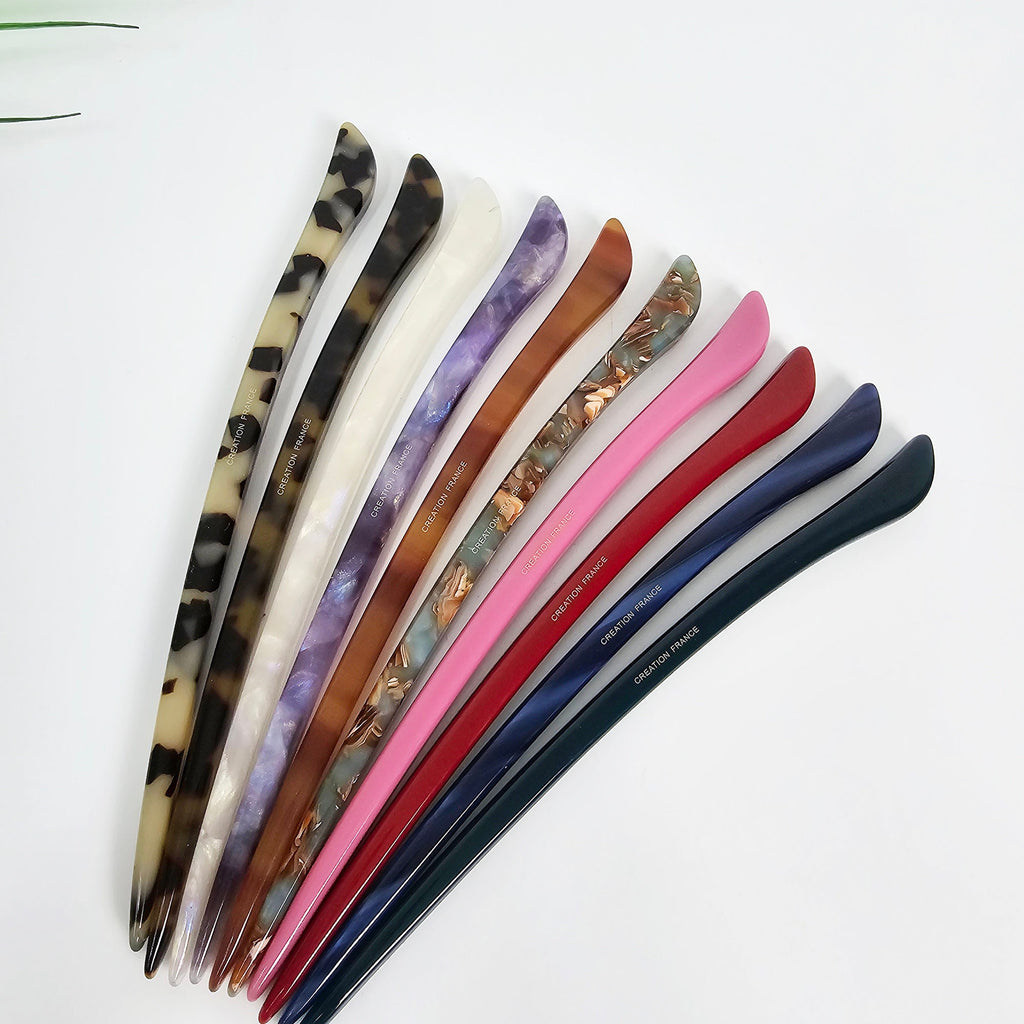 Angelic Updo Hair Stick (7.0 Inch) / Vintage French Hair Pin / Hair Fork for Thick Hair