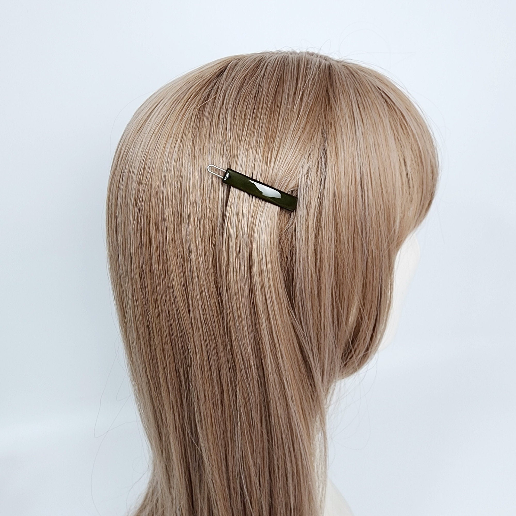 Luxurious Ultra Mini Simple Straight Bobby Pin (1.6 Inch) / Vintage French Hair Pin / Hair Accessory for Woman / Bow Barrette for Thin Hair