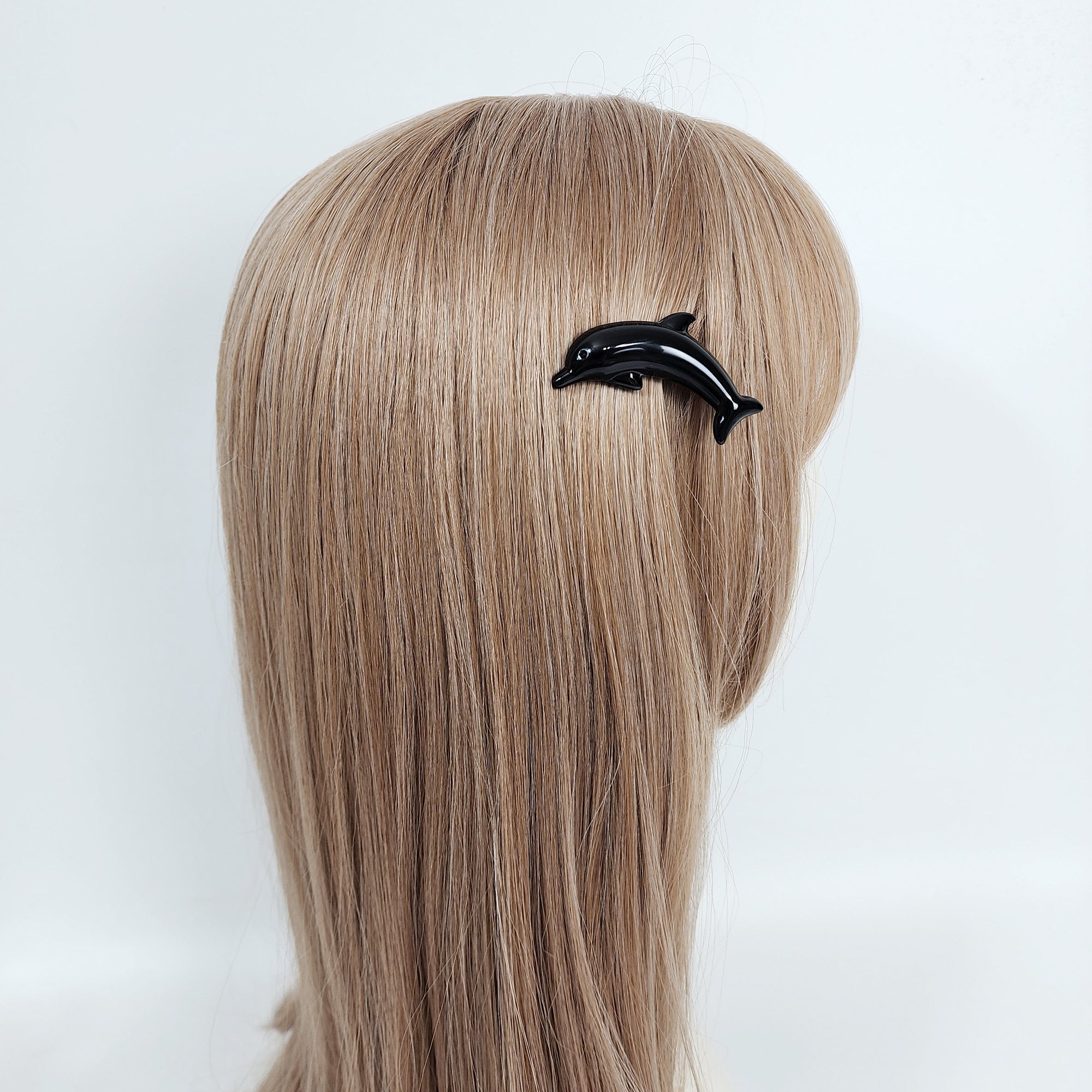 Flying Dolphin Ultra Mini Side Clip Hair Claw (2.2 Inch) / Alligator Hair Clip for Woman / French Barrette for Girls