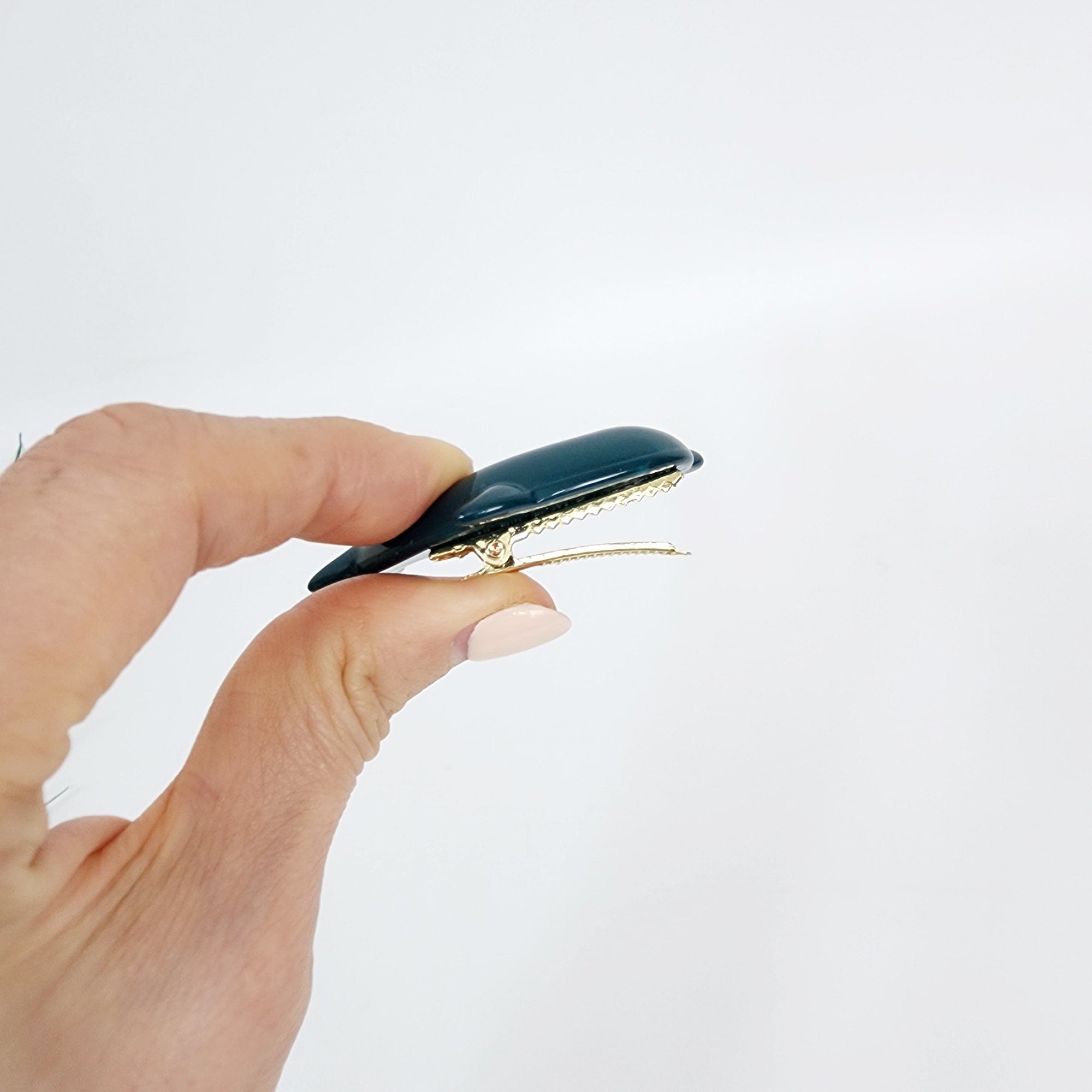 Flying Dolphin Ultra Mini Side Clip Hair Claw (2.2 Inch) / Alligator Hair Clip for Woman / French Barrette for Girls