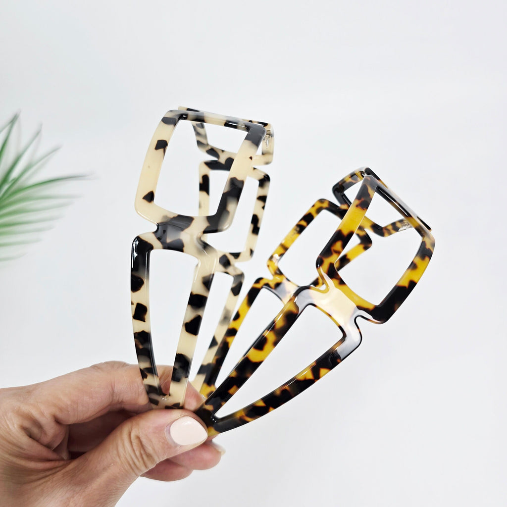 Leopard Romantic Wide Headband (1.6 Inch) / Hair Accessories for Woman / Alice Headband