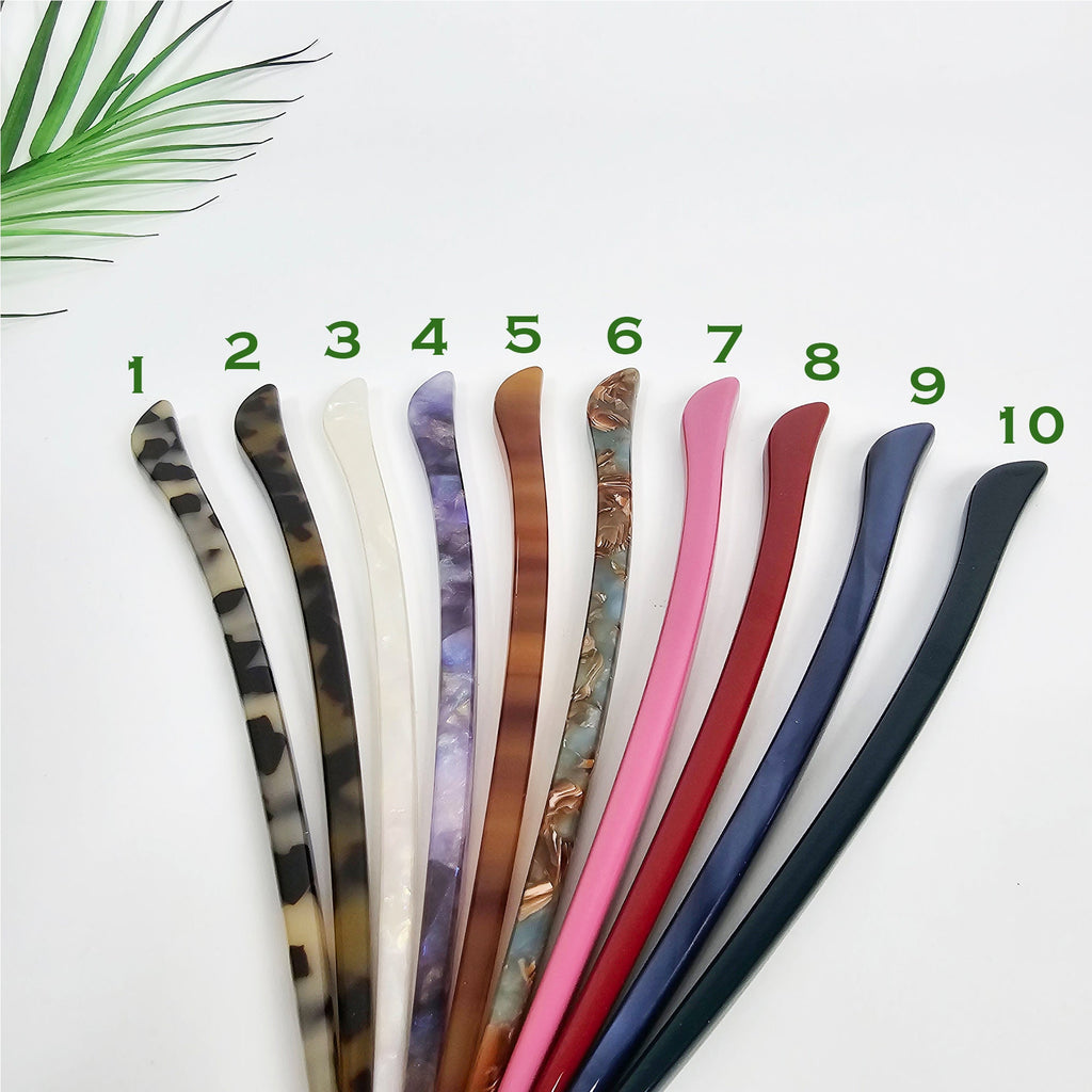 Angelic Updo Hair Stick (7.0 Inch) / Vintage French Hair Pin / Hair Fork for Thick Hair