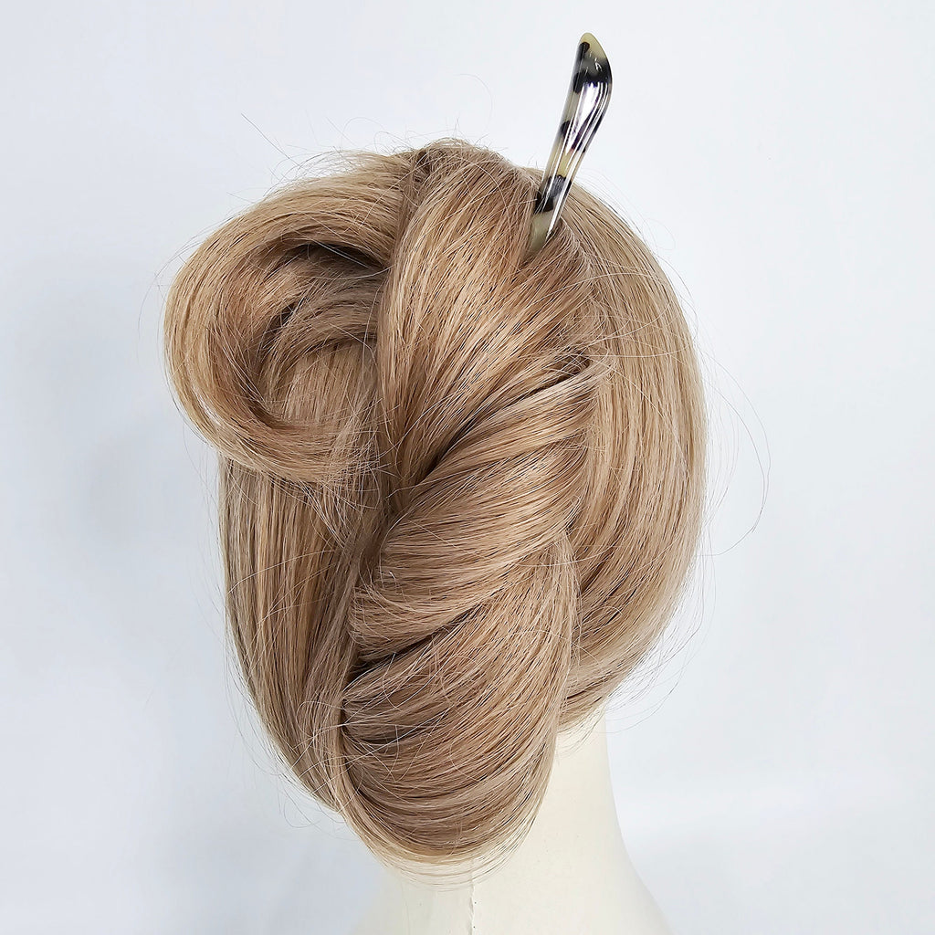 Angelic Updo Hair Stick (7.0 Inch) / Vintage French Hair Pin / Hair Fork for Thick Hair