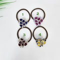 Butterfly Friends Ponytail Hair Tie (1.4 Inch) / Simple Cute Ponytail Holder / Hair Accessory for Woman / French Hair Tie
