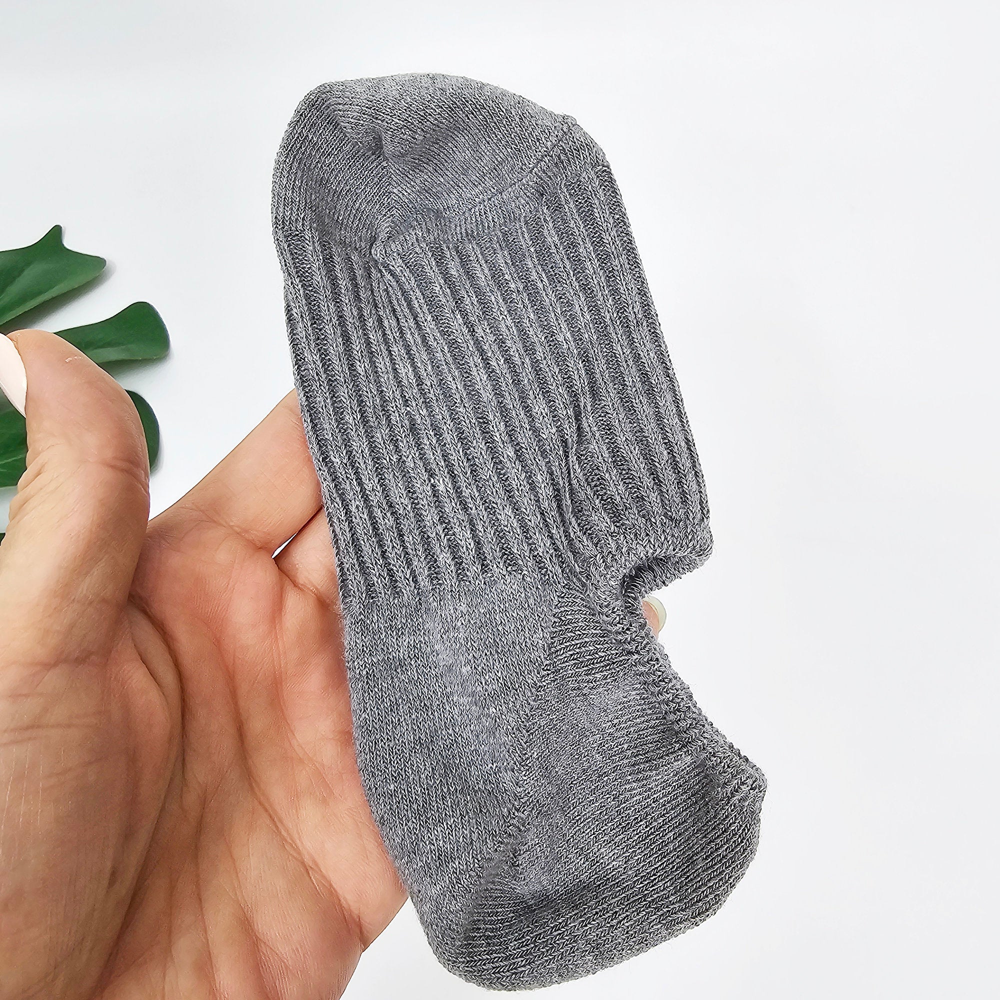Mens No Show Socks | Soft Cotton Non Slip | Korean Socks | Comfy Loafer Liner