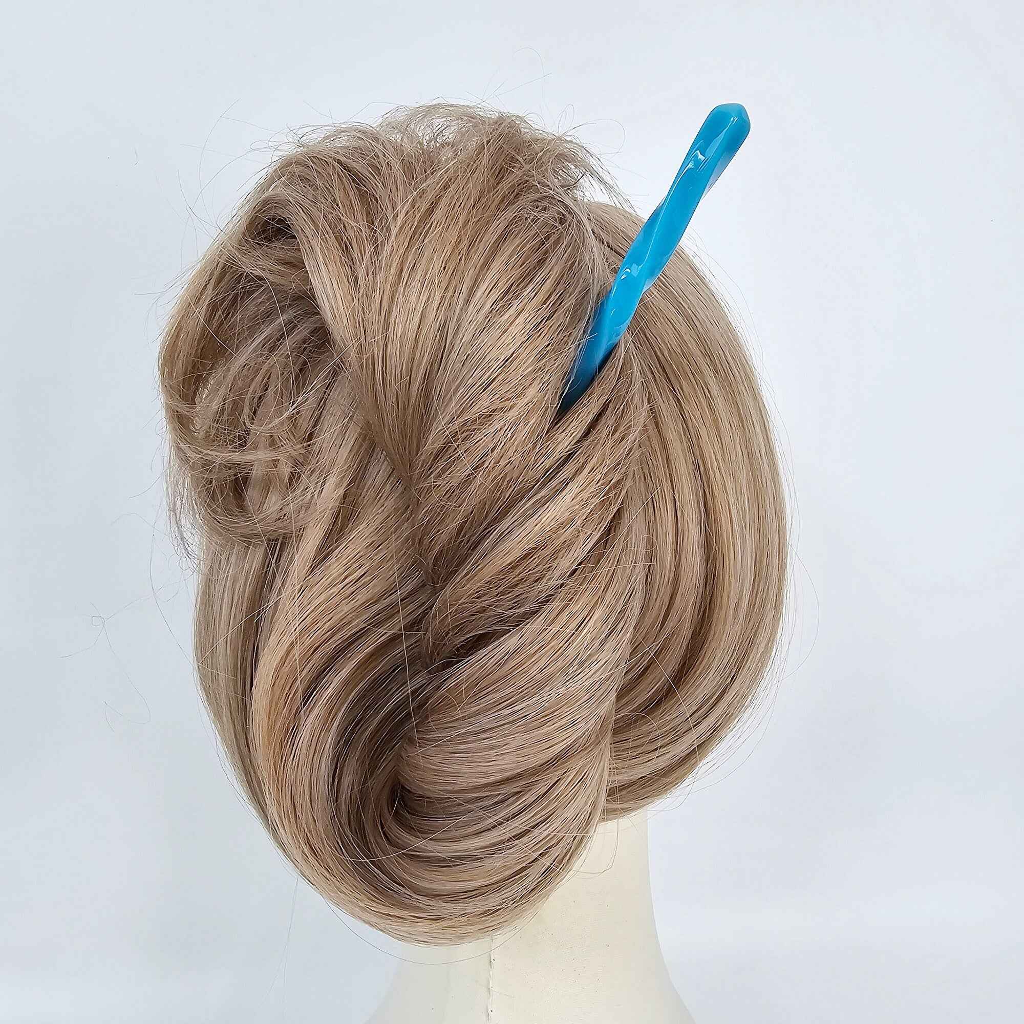 New Color Twist Hair Stick (6.9 Inch) / French Hair Pin / Hair Fork for Thick Hair
