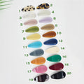 Simple Flat Round Triangle Hair Clip (2.2 Inch) / Tortoise Marble Hairgrip Barrette / French Hair Pin / Tic Tac Hair Clip Pin
