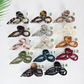 Luxurious Tailed Ribbon Updo Hair Claw (4.3 Inch) / Elegance French Hair Pin / Hair Barrette for Woman