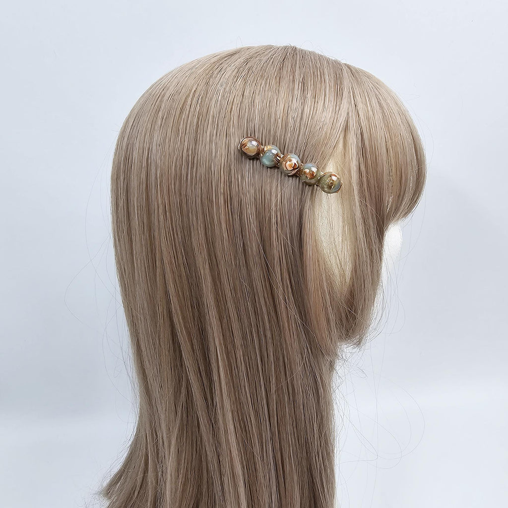 Teardrop Mini Hair Claw Clip (2.4 Inch) / Vivid Color French Pin / Alligator Hair Clip for Woman