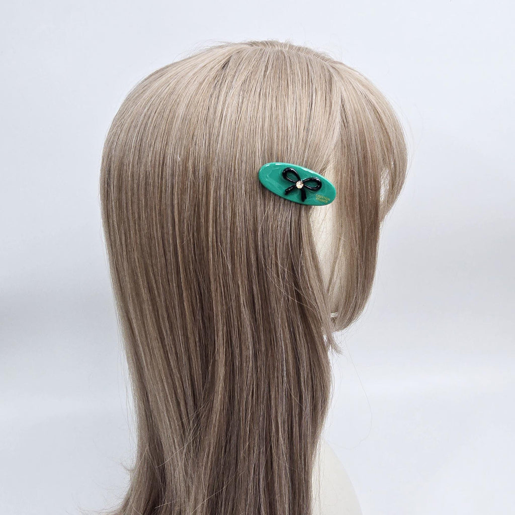 Ultra Mini Flat Sweetie Girl Hair Claw Clip (1.8 Inch) / Vivid Color French Pin / Alligator Hair Clip for Woman