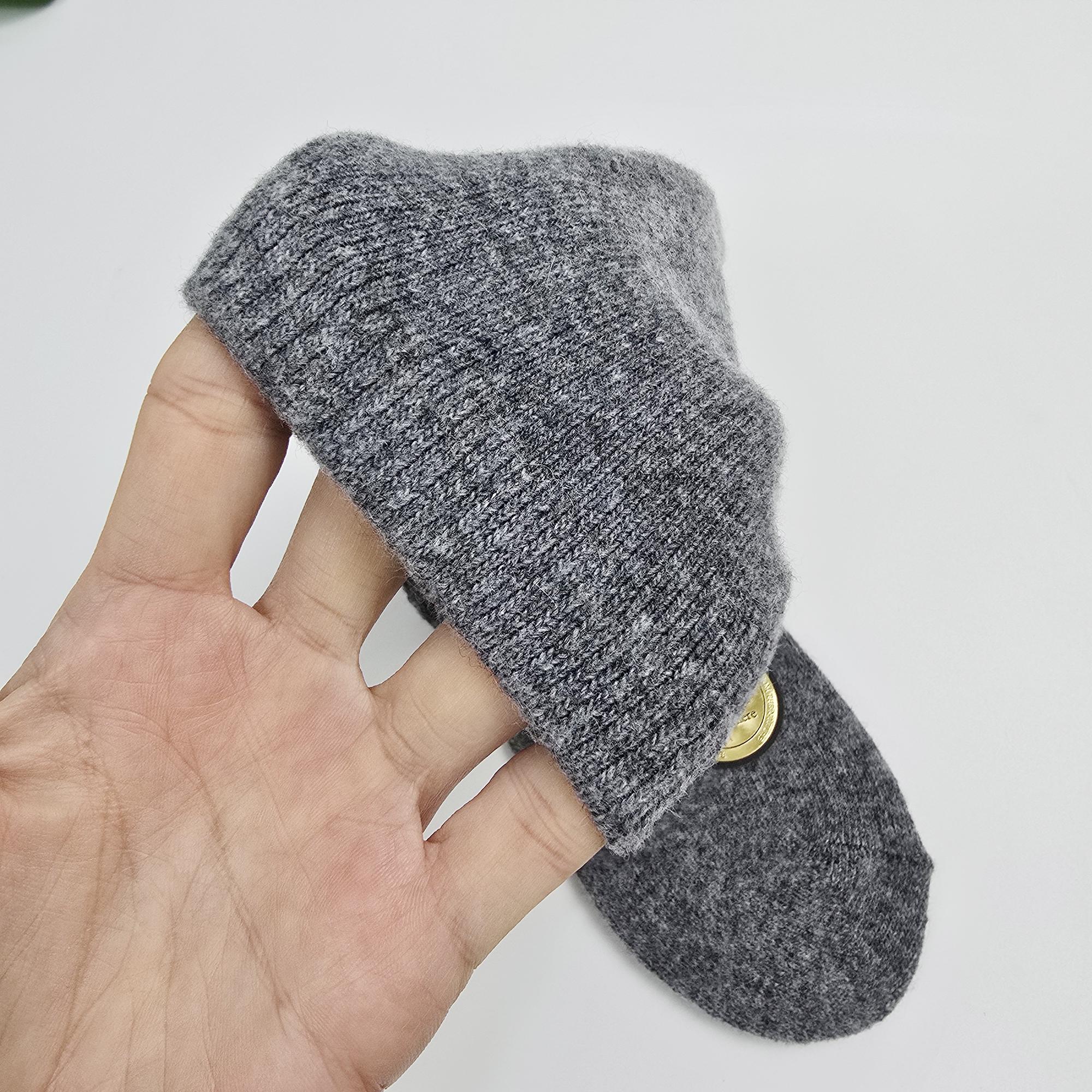 Cashmere Wool Knee High Socks | Soft Warm Boot Hosiery | Korean Socks | Winter Gift for Her