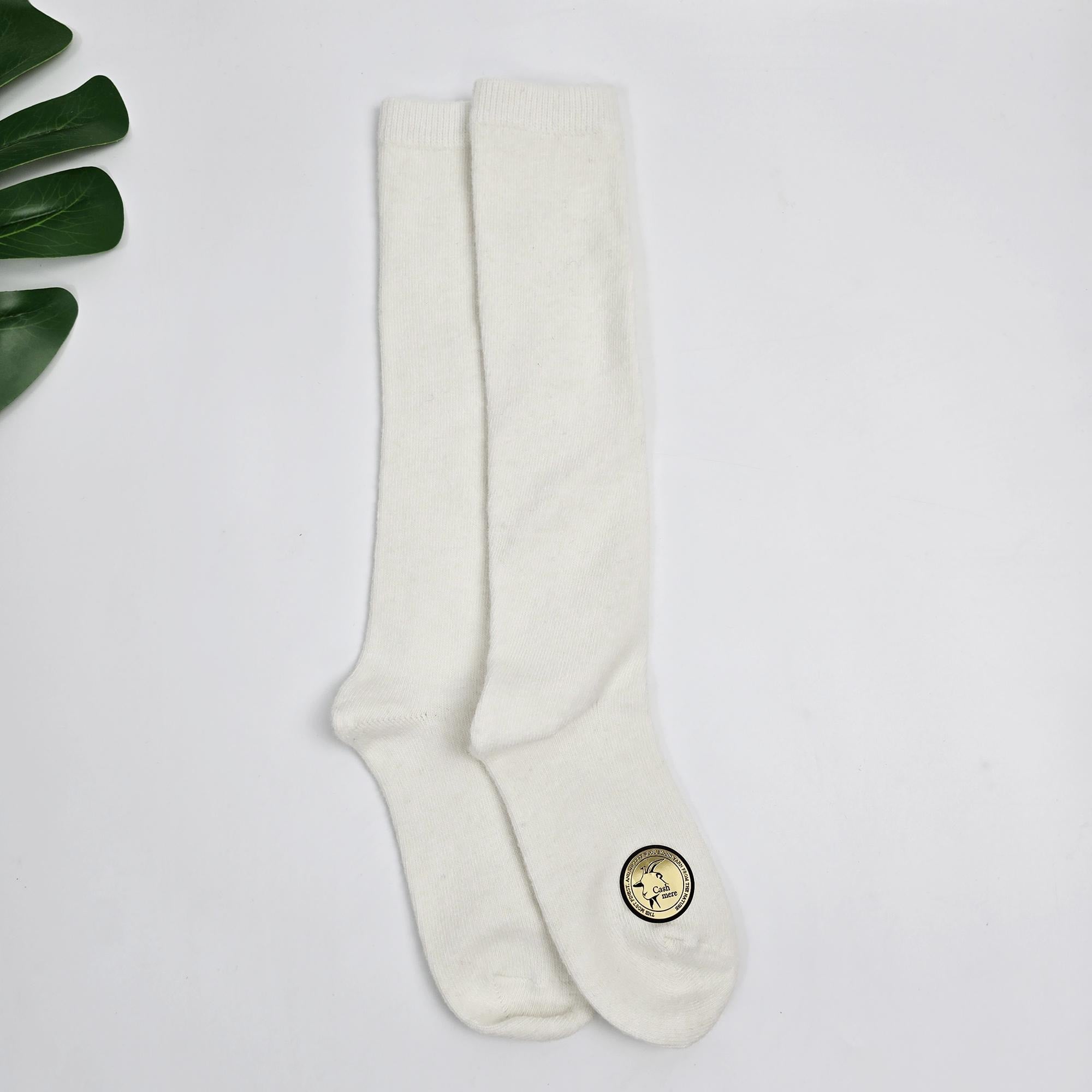 Cashmere Wool Knee High Socks | Soft Warm Boot Hosiery | Korean Socks | Winter Gift for Her