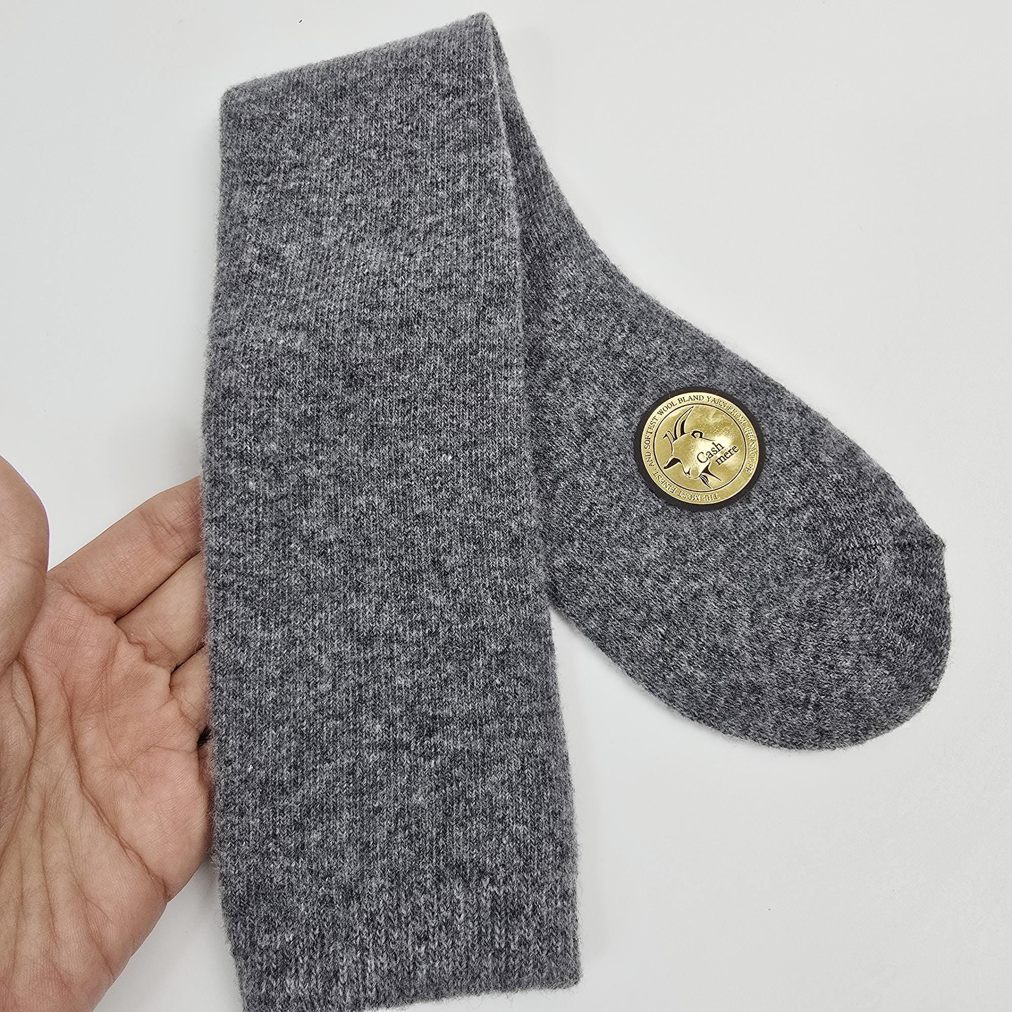 Cashmere Wool Knee High Socks | Soft Warm Boot Hosiery | Korean Socks | Winter Gift for Her