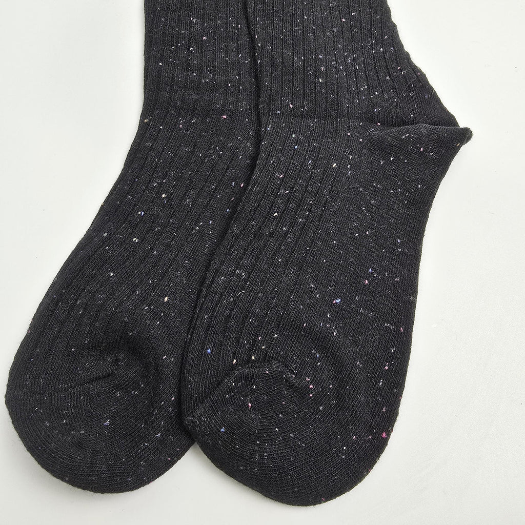 Knee High Socks | Neps Cotton Ribbed Boot Sock | Korean Socks | School Girl Gift