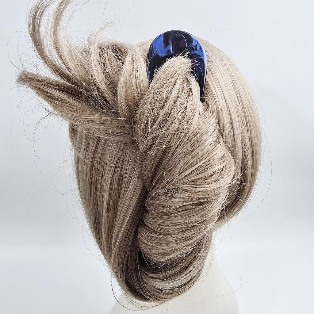 Tint U-Shaped Big Size Hair Stick for Updo / Tortoise Shell French Hair Pin / Hair Fork for Thick Hair