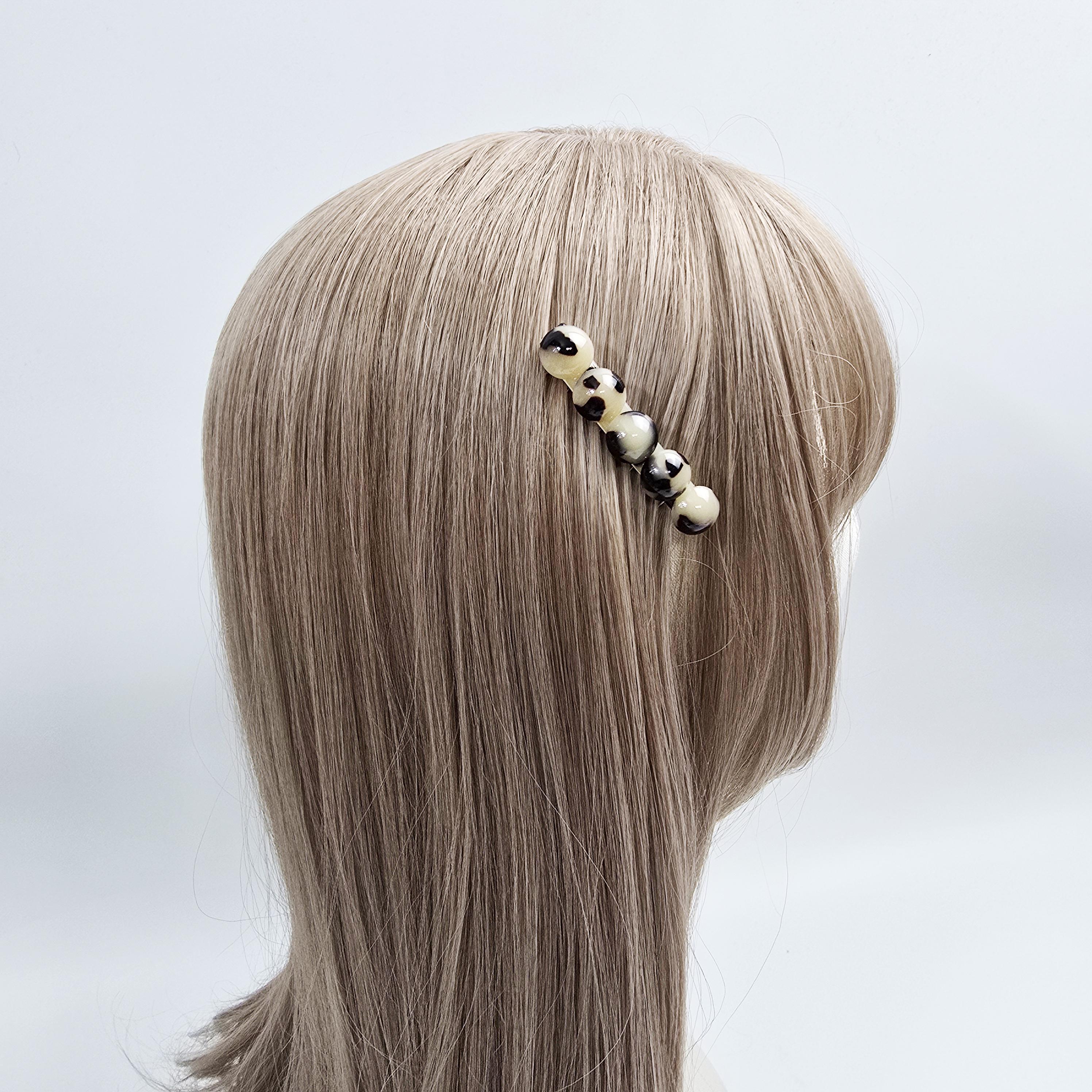 Teardrop Non-Slip Hair Comb Pin (2.4 Inch) / Simple French Hair Pin / Hair Fork for Woman