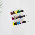Lovely LOVE Mini Hair Claw Clip (3.0 Inch) / Tortoise Shell Frech Pin / Alligator Hair Clip for Woman