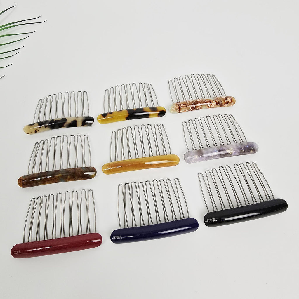 Slim Bar Mini Hair Comb Pin (2.6 Inch) / Luxurious French Hair Pin / Hair Fork for Woman
