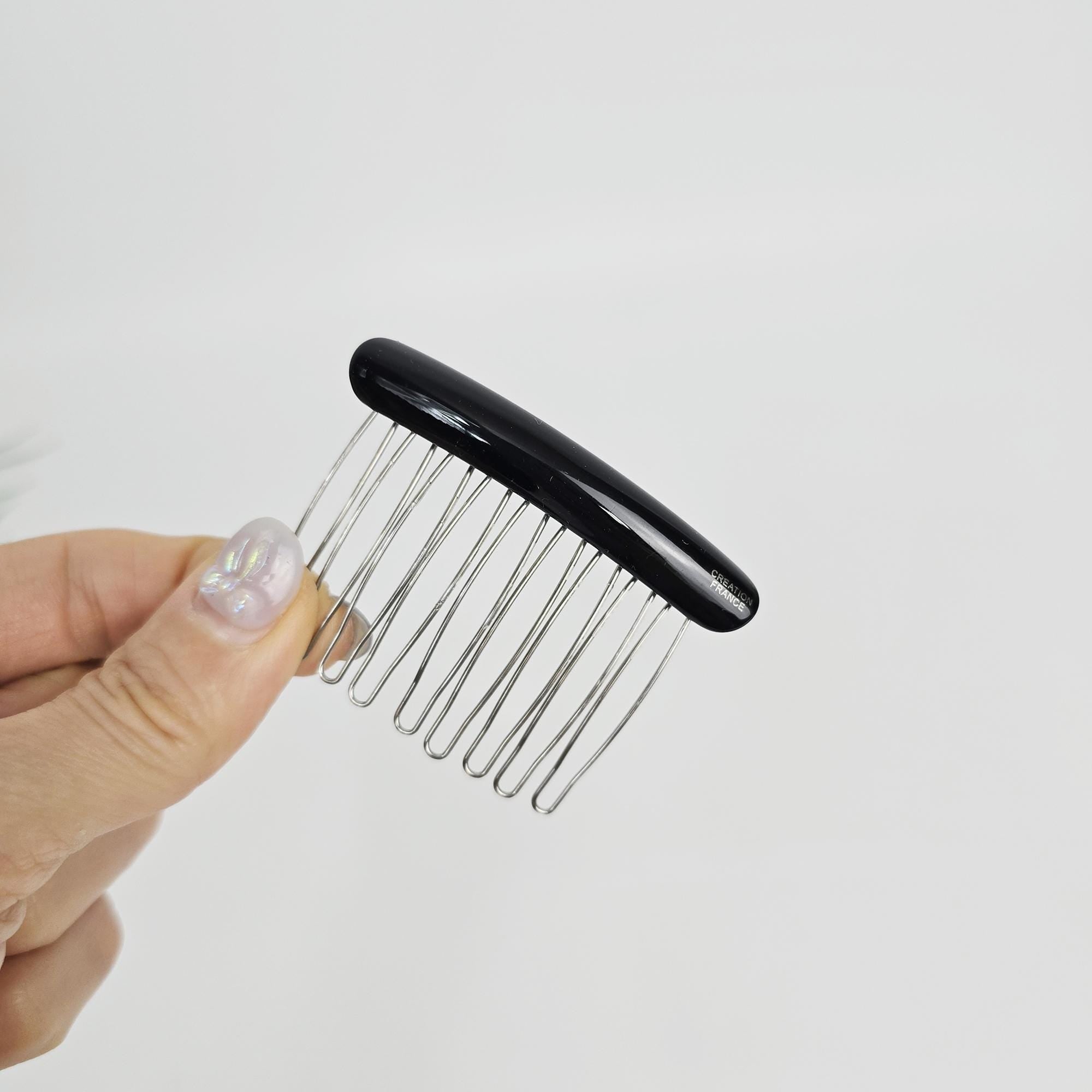 Slim Bar Mini Hair Comb Pin (2.6 Inch) / Luxurious French Hair Pin / Hair Fork for Woman