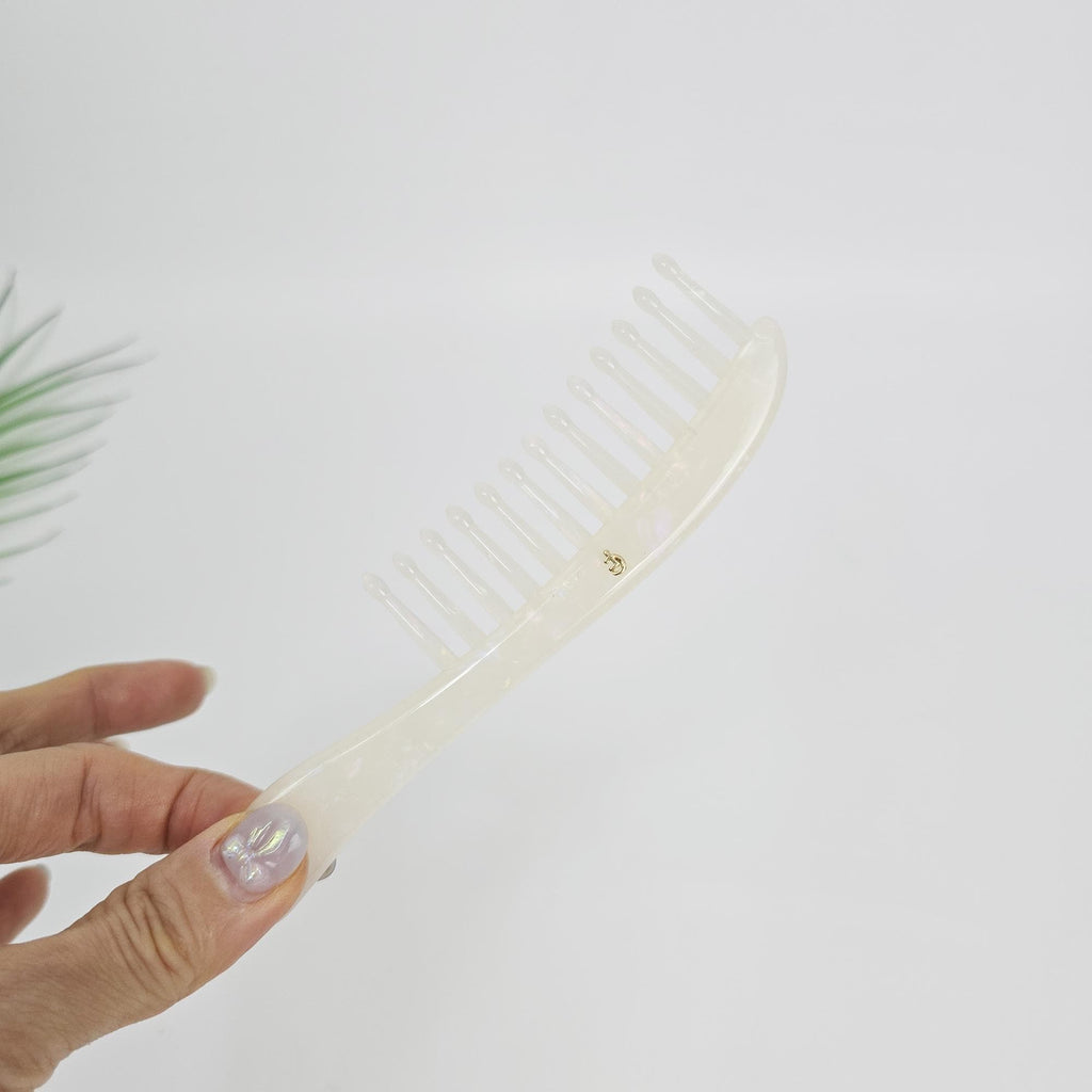 Mini Axe Portable Logo Handy Hair Comb (5.7 Inch) / Curly Hair Comb Hair Brush / Hair Accessory for Woman