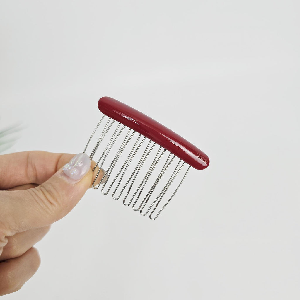 Slim Bar Mini Hair Comb Pin (2.6 Inch) / Luxurious French Hair Pin / Hair Fork for Woman