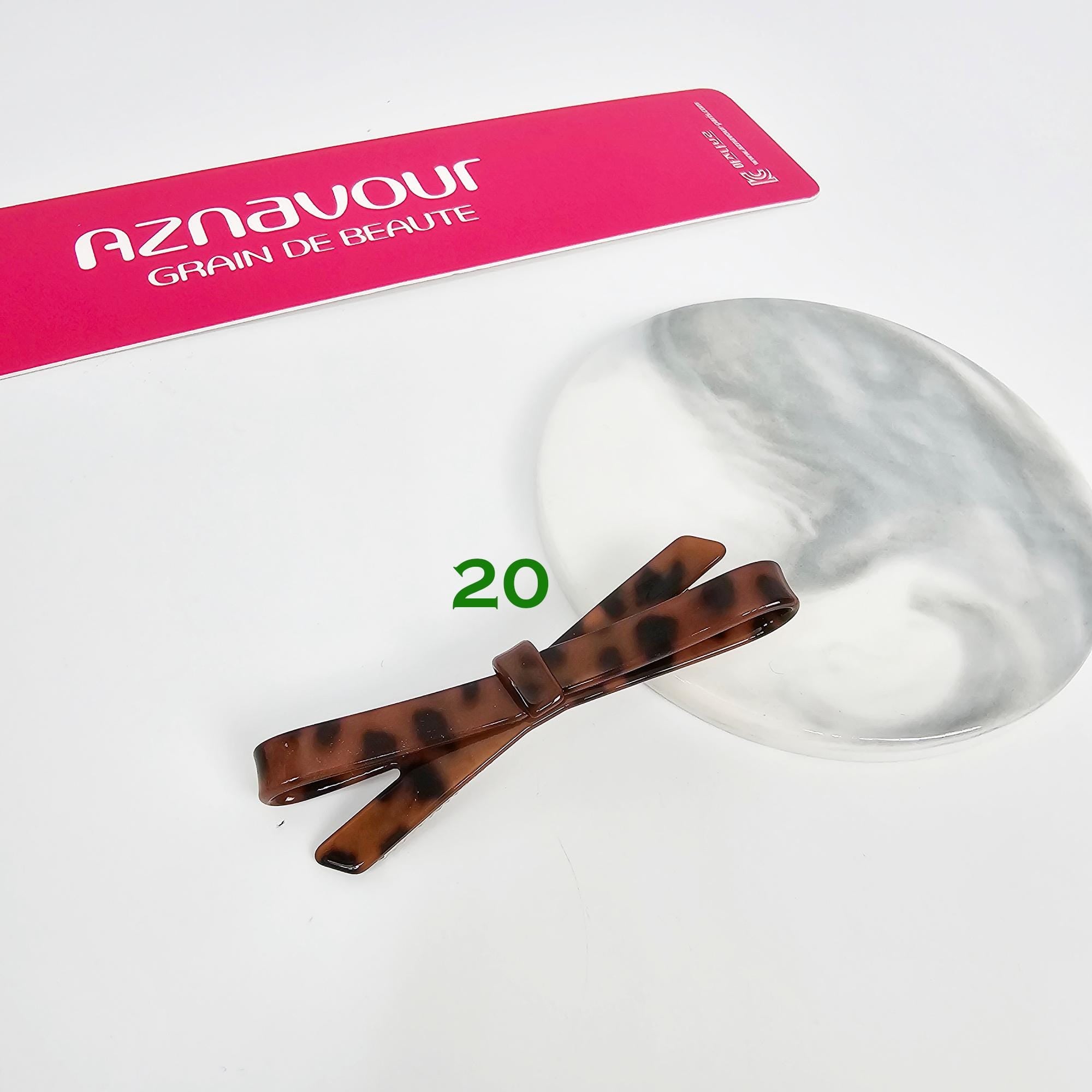 Luxurious Simple Ribbon Side Clip Hair Claw Clip (2.9 Inch) / Vivid Color French Pin / Alligator Hair Clip for Woman