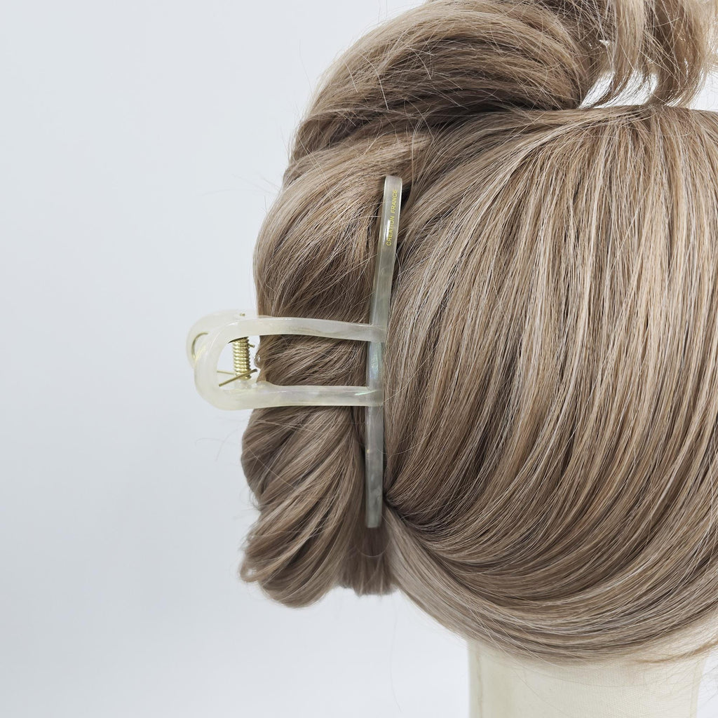 Roundy Straight Hair Claw Clip (4.7 Inch) / Elegance French Hair Pin / Hair Barrette for Woman