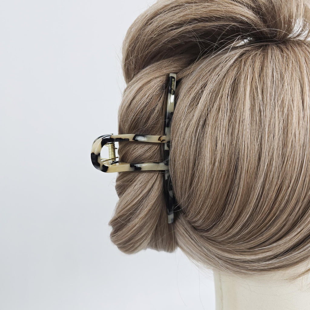 Roundy Straight Hair Claw Clip (4.7 Inch) / Elegance French Hair Pin / Hair Barrette for Woman