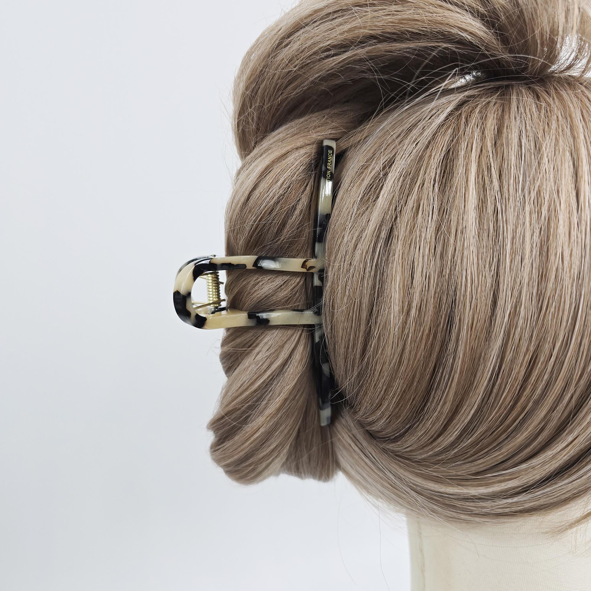 Roundy Straight Hair Claw Clip (4.7 Inch) / Elegance French Hair Pin / Hair Barrette for Woman